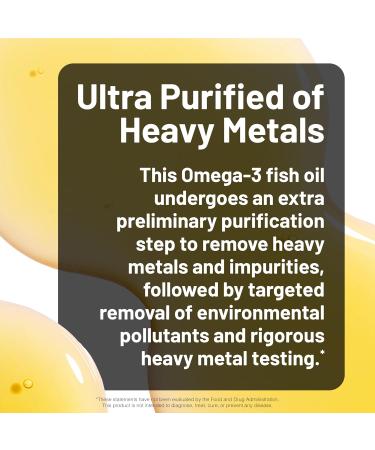 NatureWise Ultra Omega 3 Fish Oil 2200 mg 1300 mg Omega-3 - Triglyceride Form - Lemon Flavor - Wild-Caught Fish Oil + EPA & DHA - Burpless Non-GMO - 60 Softgels 1-Month Supply 60 Count (Pack of 1) - Buy Online on GoSupps.com