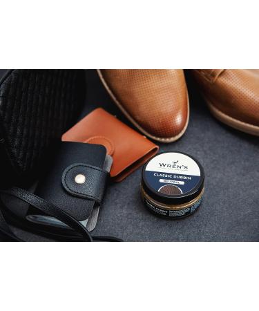 Wren's Old Dubbin Classic Leather Grease Paste - 100 ml (3.5 oz) | Nourishes & Waterproofs Smooth Grained Leather - Buy Online on GoSupps.com