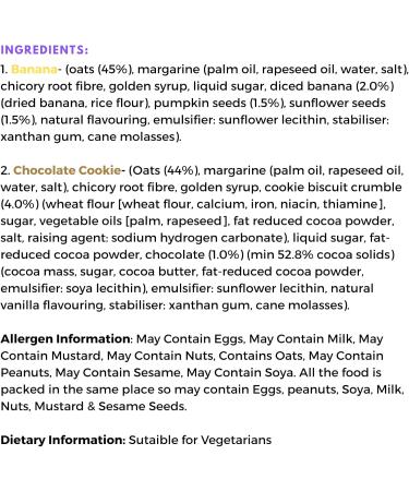 Graze Protein Oat Bars Healthy Snacks Whole Grain Oats Natural Flavours High Fibre Less Sugar (16 Snacks 4 Packs of 4 x 30g) - Buy Online on GoSupps.com