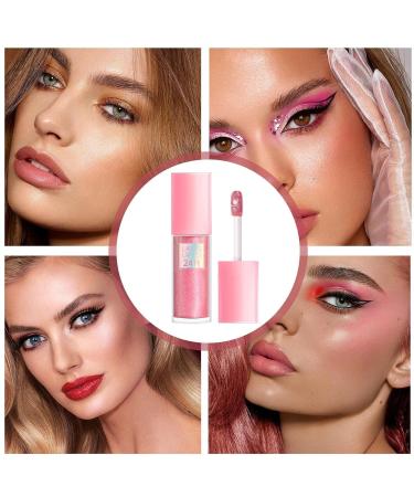  G n rique Glitter Lip Gloss Shimmering Lip Plumper Moisturizing Liquid Lipstick Glossy Lip Balm Nourishing Makeup Perfect for Women and Girls Lip Makeup Routine - Buy Online on GoSupps.com