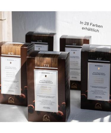 Correx Argan Oil Colorant: Ammonia-Free Golden Mocha 7.73 - 100% Gray Coverage & Vegan Long-Lasting Hair Color - Buy Online on GoSupps.com