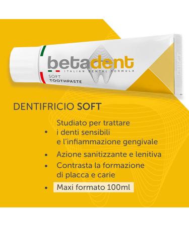 Betadent Set for Sensitive Teeth - 2x100ml with Aloe Vera & Tea Tree Oil | Soothes Gums & Fights Infections - Ideal for Sensitive Teeth - Buy Online on GoSupps.com