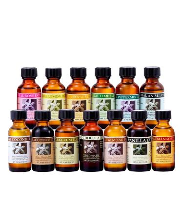 Bakto Flavors - Natural Flavors & Extracts - PICK YOUR OWN FLAVORS - Box of 5 (1 OZ Bottles)