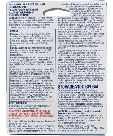 Hartz UltraGuard Flea & Tick Cat Kitten Collar White - 1 ea - Buy Online on GoSupps.com