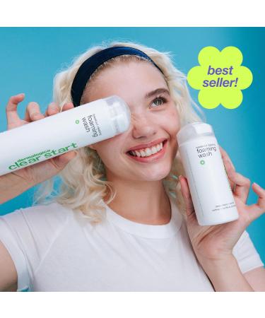 Dermalogica Clear Start Breakout Clearing Foaming Wash - Acne Face Wash with Salicylic Acid & Tea Tree Oil - Dive Into Pores to Clear Soothe & Energize 10 Fl Oz (Pack of 1) - Buy Online on GoSupps.com