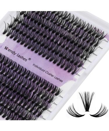 Individual Lashes 240PCS Cluster Lashes Extension D Curl 0.07mm 40D/50D Mixed 12-16mm Lash Clusters Wide Stem Individual Eyelashes Clusters DIY Eyelashes Extensions(40D+50D-0.07-D-MIX12-16) RR-12-16mm Clusters-40D+50D-0.07-D