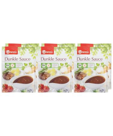 Cenovis Organic Dark Sauce - Lactose-Free Gluten-Free & Vegan | Pack of 6 (6 x 20g) - Buy Worldwide - Buy Online on GoSupps.com