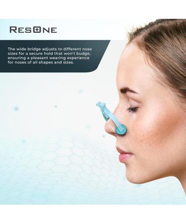 ResOne Padded Nose Clips - Fast Nosebleed Relief for Spirometry & Breathing Treatments - Disposable Universal Fit - Pack of 10 - Buy Online on GoSupps.com