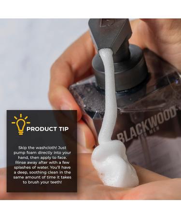 Blackwood For Men Hydroblast Moisturizing Shampoo (17 oz.) & BioNutrient Foaming Face Wash (4.45 oz.) - Buy Online on GoSupps.com