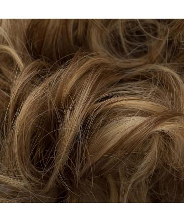 SEGO Hairpiece - Natural Light Brown & Ash Blonde #12H24 Hair Tie Bun Extensions | Perfect Updo with Elastic Band - Buy Online on GoSupps.com