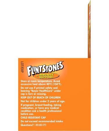 Flintstones Multivitamin for Kids - Immunity Support, 60 Chewable Tablets - Buy Online on GoSupps.com