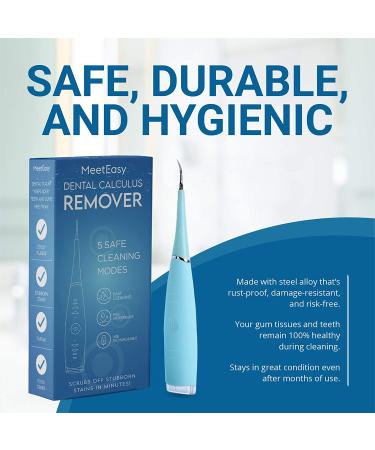 Meeteasy Dental Cleaner Tool Kit for Adults - 100% Safe Dental Care - Buy Online on GoSupps.com