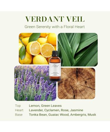 JCLOUD Verdant Veil Hotel Diffuser Oil Luxury Diffuser Oils Scents for Home 3.38 Fl Oz 100mL - Buy Online on GoSupps.com