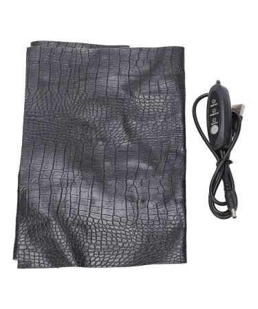 Washable Heating Pillow - 3-Speed Temperature Control USB Heating Mat in PU Leather for Home | Cozy & Convenient 5V 2A Heating Pillows - Buy Online on GoSupps.com