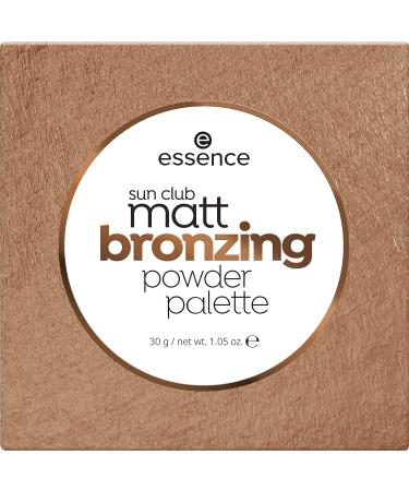 Essence Sun Club Matte Bronzing Powder Palette - Vegan, Cruelty-Free, Paraben-Free, Oil-Free, Alcohol-Free - Buy Online on GoSupps.com