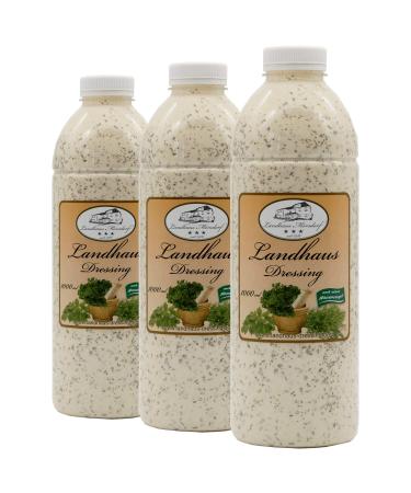 Landhaus M rsdorf Dressing salad dressing with dill and parsley spicy salad dressing with herbs suitable for cooking meat fish and vegetarian dishes (3x 1l country house dressing)