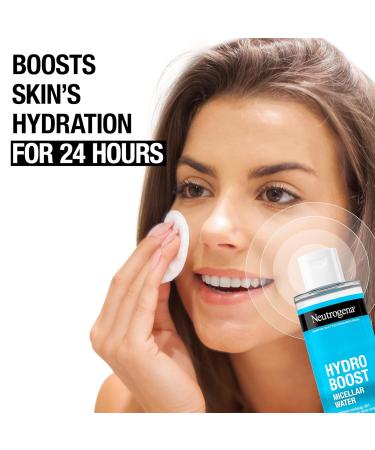 Neutrogena Hydro Boost Micellar Water | Hydrating Cleansing Water for Sensitive Skin | Removes Makeup & Dirt | Non-Comedogenic & Alcohol-Free | 13.5 fl. oz | International Shipping Available - Buy Online on GoSupps.com