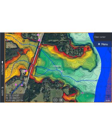 C-MAP Reveal Lake Charts with Shaded Relief & Custom Depth Shading - South East US Lakes - Buy Online on GoSupps.com