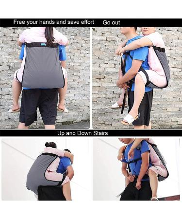 Transfer Nursing Sling Lift Sling Elderly Strap Up Down Stairs Moving Transfer Belt Full Body Lift Sling Transferring Bedridden to Car Wheelchair Large - Buy Online on GoSupps.com