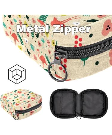 Flamingo Menstrual Cup & Sanitary Napkin Holder | Stylish & Compact Period Solutions for Women & Teenage Girls - Buy Online on GoSupps.com