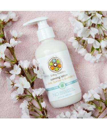Baby Mantra Calming Lotion - 6.3 oz. Pump Bottle, EWG Verified Moisturizing Cream with Shea Butter & Lavender Oil for Newborns, Infants, Babies with Sensitive Skin - Buy Online on GoSupps.com