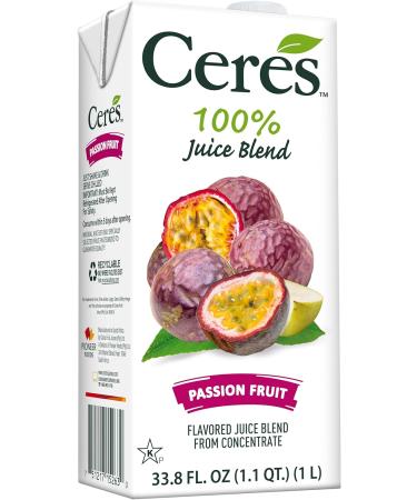 Ceres Fruit Juice Passion 1 l (Pack of 1) Package May Vary 1 L Passion Fruit - Buy Online on GoSupps.com