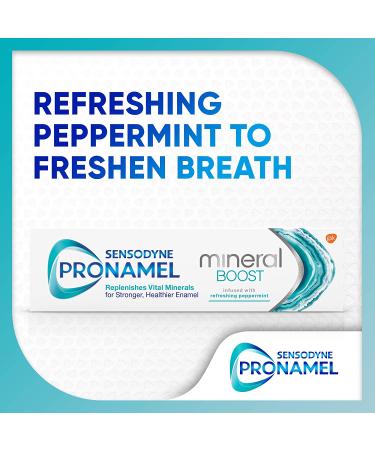 Sensodyne Pronamel Mineral Boost Enamel Toothpaste - Peppermint - 12oz (Pack of 3) - Buy Online on GoSupps.com
