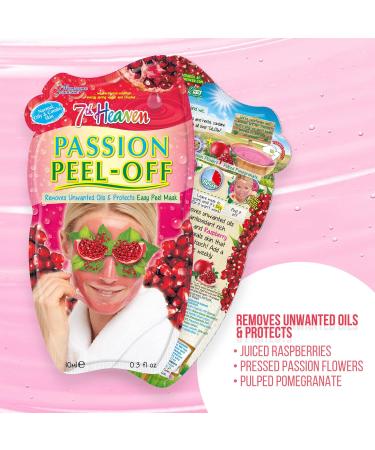 7th Heaven Peel Off Face Mask Gift Set - Tea Tree, Manuka Honey, Black Seaweed, Green Tea - 5 Masks for Cleansing & Hydration - Buy Online on GoSupps.com