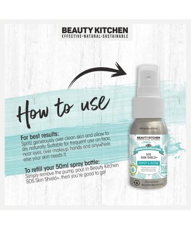 Beauty Kitchen Sensitive Solutions SOS Skin Shield+ Protect and Rescue With an Invisible Shield For All Skin Colors and Types Promotes Appearance of Healthy Looking Skin 50ml - Buy Online on GoSupps.com