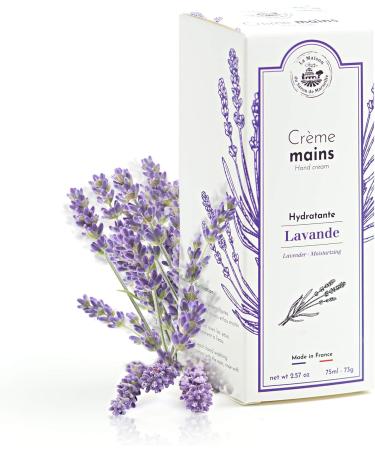 Maison du Savon de Marseille - French Hand Cream - Natural Organic Moisturiser made with Lavender from Provence - 75 ml Tube - Buy Online on GoSupps.com