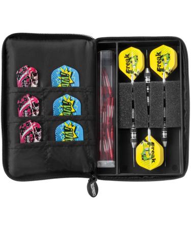 VIPER Casemaster Select Nylon Steel and Soft Tip Dart and Accessory Case, Holds 3 Darts, Foam Cushion Allows Flights to be Stored Open Without Being Crushed