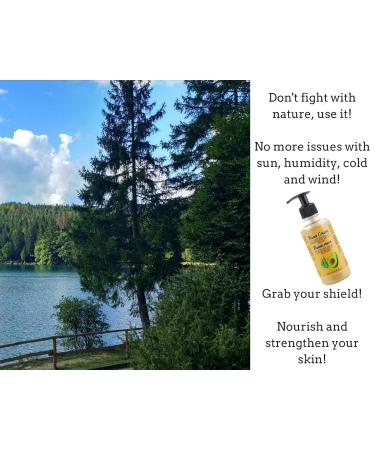 100% Natural Hand Cream for Cracked Dry Hands - Aloe Vera Avocado & Chamomile - Paraben-Free & Cruelty-Free - 250 ml - Buy Online on GoSupps.com