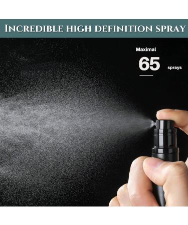 Brarios Perfumed Robber Refillable Travel Perfume Atomizer - 5ml Mini Portable Spray Bottle in Gray | Perfect On-the-Go Fragrance Solution - Buy Online on GoSupps.com