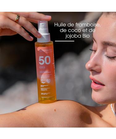 ALPHANOVA DAILY SUN - Huile Solaire SPF50 Invisible - Protection UVA renforc e - 125ML Waterproof - Buy Online on GoSupps.com