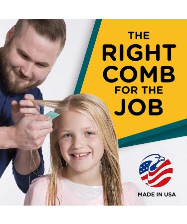 WelComb Lice and Nit Removal Comb Set - Natural Treatment for Kids and Adults - Pack of 2 - Buy Online on GoSupps.com
