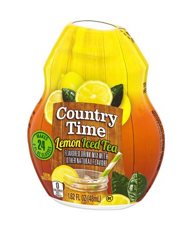 Country Time Sugar-Free Lemon Iced Tea Liquid Water Enhancer - 1.62 fl oz - Buy Online on GoSupps.com