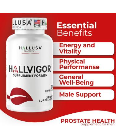 Hallprost - Prostate Health Supplement + Free Hallvigor (Korean Ginseng) | Urinary Tract & Bladder Support Reduce Frequent Urination | Saw Palmetto Pygeum Pumpkin Seed Zinc Vitamin E | 180 ct - Buy Online on GoSupps.com