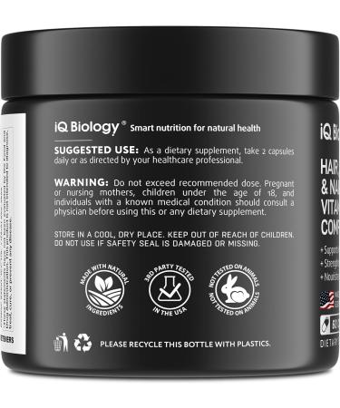 Biotin for Hair Growth Women & Men with Keratin Collagen Complex 30000 mcg - Capsules for Hair Loss & Stronger Thickness - Skin & Nails Vitamins Biotin 10000mcg and Collagen Supplements - 60 Pills 60 Count (Pack of 1) - Buy Online on GoSupps.com