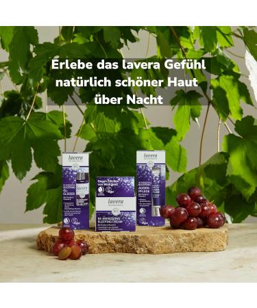 Laverana Co KG lavera ReEnergizing Sleeping Oil Elixir natural cell renewal revitalizes skin moisturizing vegan natural cosmetics 30 ml - Buy Online on GoSupps.com