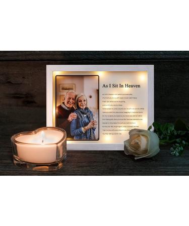 WOODEXPE Sympathy Gift: LED Memorial Shadow Box for Loss of Loved One - 8x10 Picture Frame - Buy Online on GoSupps.com