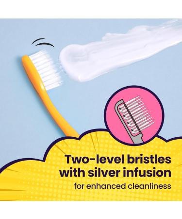 SANGSI Soft Bristle Toothbrushes for Sensitive Teeth - Travel Essentials - Pack of 4 - International Shipping Available - Buy Online on GoSupps.com