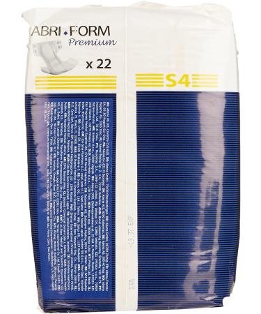 Abena Abri-Form Premium Incontinence Briefs Level 4 - Small 22 Count - Buy Online on GoSupps.com