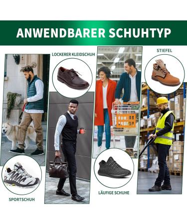 QBK 3/4 Length Orthopedic Insoles for Men & Women - High Arch Support for Plantar Fasciitis & Achilles Inflammation - XL Green (46-48) - Buy Online on GoSupps.com