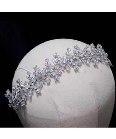 Aoligrace CZ Bride Headband - Bridal Wedding Hair Accessories - Buy Online on GoSupps.com