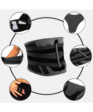 Back Bandage for Men & Women - Supportive Back Belt for Sciatica Herniated Disc & Pain Relief - Comfortable Lower Back Support for Work & Sports - Buy Online on GoSupps.com