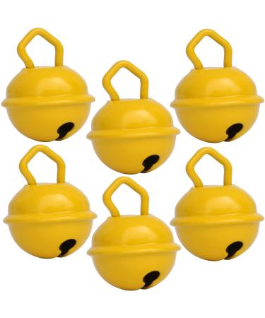 Gl bfe yellow color (6x 15 mm) Musikid Beautiful tones bell giant large medium -sized + 16 colors in 15mm 25mm 35mm Montessori children baby Christmas decoration birthday decoration wedding