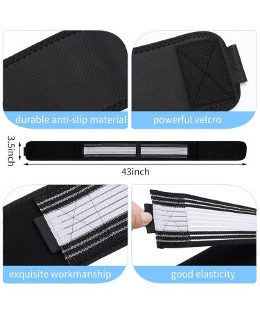 FANSTOYS Back Belt Breathable Lower Back Support Belt for Women and Men 43 inch Back Waist Belt Anti-Slip Adjustable Support Straps - Buy Online on GoSupps.com