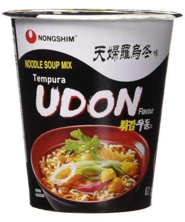 Nongshim NS01709 Tempura Udon Cup Noodle Soup 75 Gram (Pack of 6)