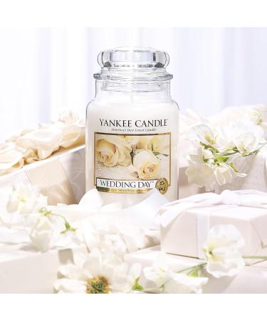 Yankee Candle Wedding Day - Large Scented Candle in Glass | Up to 150 Hours Burn Time - Buy Online on GoSupps.com