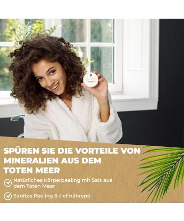 r ju.mo Salt Scrub for Face and Body for Soft and Supple Skin Against Impurities (Cherry Blossom) Pack of 1 (1 x 400g) - Buy Online on GoSupps.com